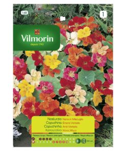 Semillas Vilmorin Flores Capuchina Enana Variada - Espuela de Galán