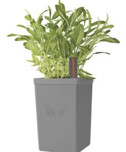 Maceta autorregante gris Tramontina 20 cm