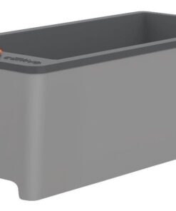Maceta autorregante gris Tramontina de 6 lt