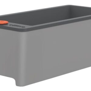 Maceta autorregante gris Tramontina de 6 lt