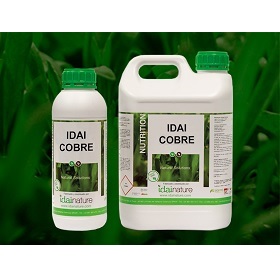 Idai Nature Cobre (Gluconato) Fungicida Sistémico Orgánico 1 lt