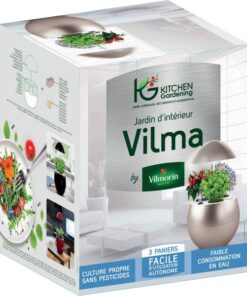Sistema de cultivo hidropónico todo en uno Vilma de Vilmorin (gris)