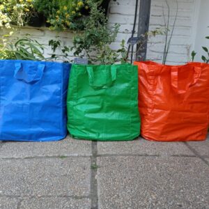 Kit 3 contenedores para reciclaje lavables