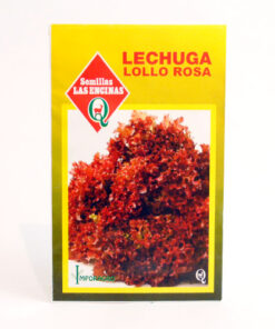 Semillas de Lechuga Lollo Rossa Las Encinas