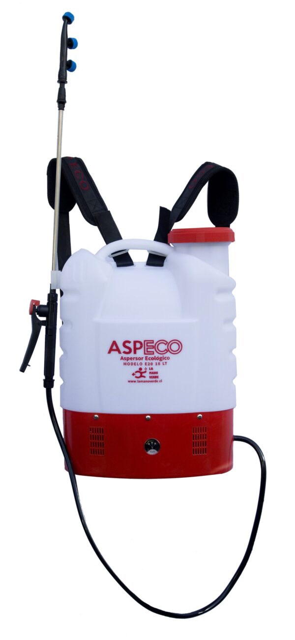 Pack Sanitizador Pulverizador ASPECO E20 18 LT + Mist Blower F8