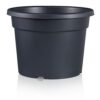 Maceta plástica 50 litros (grande) Negro Opaco