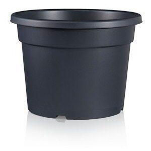 Maceta plástica 50 litros (grande) Negro Opaco