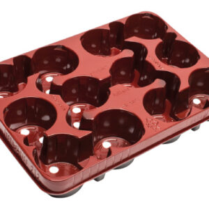 Bandeja Teku con 12 macetas 300 cc c/u