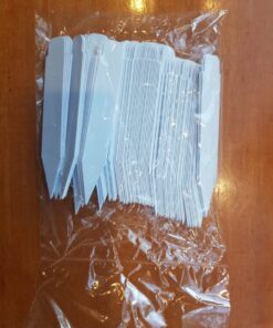 Pack 100 etiquetas de plástico para identificar plantas