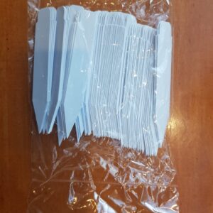 Pack 100 etiquetas de plástico para identificar plantas