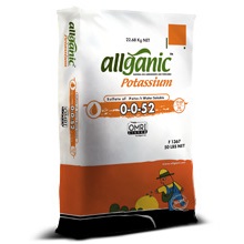 Fertilizante orgánico certificado Allganic Potassium 1 kg