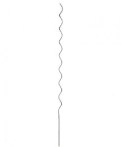 Tutor espiralado de acero galvanizado de 180 cm