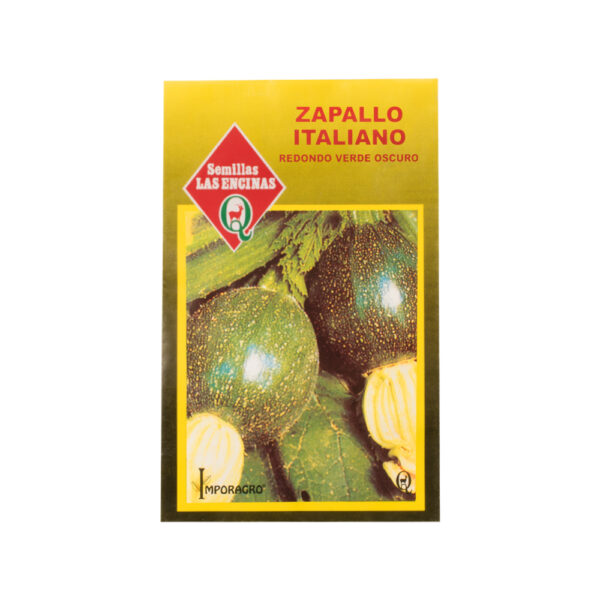 Semillas de Zapallo Italiano Bola 8 (redondo) Las Encinas