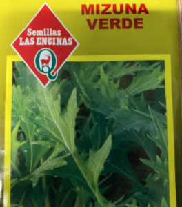 Semillas Sobre Las Encinas Mizuna Verde