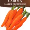 Sobre Semillas Ortovivo Zanahoria Nantesa de Chioggia 2 Hortus