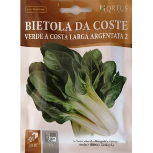 Sobre Semillas Ortovivo Acelga Verde a costa larga Argentata 2 Hortus
