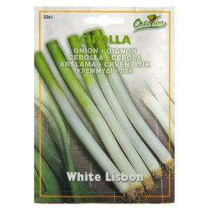 Sobre Semillas Ortovivo Cebollín Blanco de Lisboa