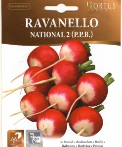Sobre Semillas Ortovivo Rabanito National 2 Hortus