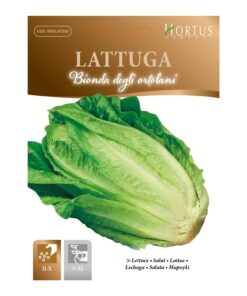 Sobre Semillas Ortovivo Lechuga Costina Rubia Hortus