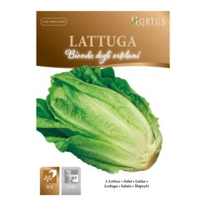 Sobre Semillas Ortovivo Lechuga Costina Rubia Hortus