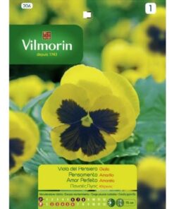 Sobre Semillas Vilmorin Flores Pensamiento Amarillo