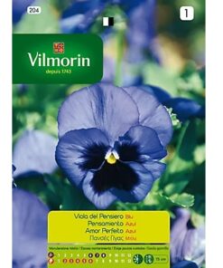 Sobre Semillas Vilmorin Flores Pensamiento Azul