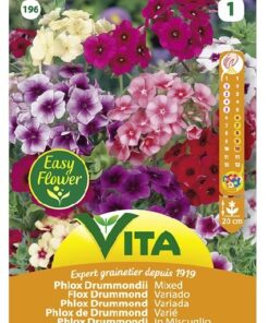 Sobre Semillas Vilmorin Flores Phlox Drummond Variado Vita