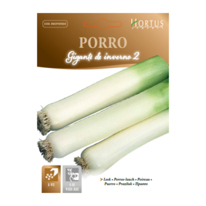 Sobre Semillas Ortovivo Puerro gigante de invierno Hortus