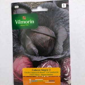 Sobre Semillas Vilmorin Repollo Cabeza Negra 3