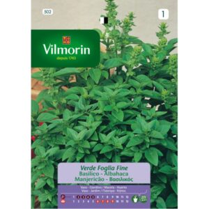 Sobre Semillas Vilmorin Albahaca hoja fina Vilmorin (tipo griega)